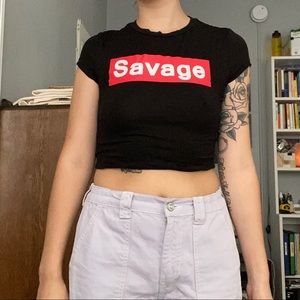 SAVAGE Croptop